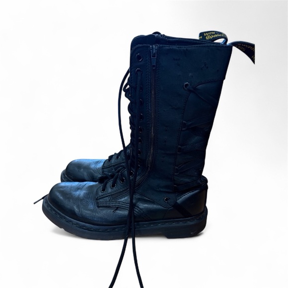 Dr. Martens Black Lace Up Boots - Picture 3 of 6